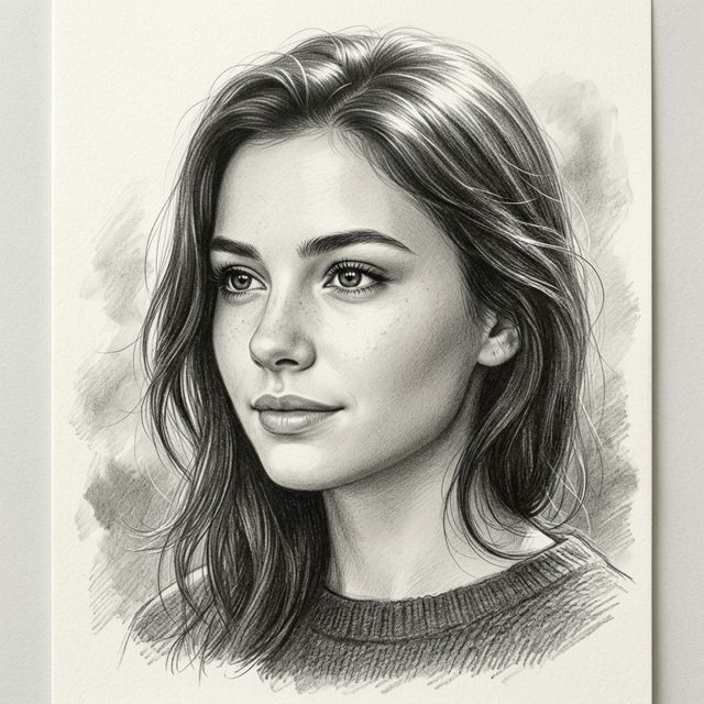 Портрет карандашом